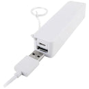 2,600mAh Battery Bank (White)-Power Banks-JadeMoghul Inc.