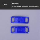 2pcs/pair AF1 Shoelaces buckle Shoelace Buckle Metal Shoelaces Accessories Metal Lace Lock DIY Sneaker Kits Metal Lace Buckle AExp