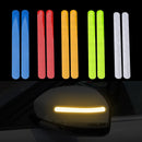 2Pcs Reflectante Car Stickers Reflector Rearview Mirror Reflective Tape Car Accessories Exterior Reflex Tape Reflective Strip JadeMoghul Inc.