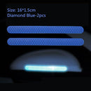 2Pcs Reflectante Car Stickers Reflector Rearview Mirror Reflective Tape Car Accessories Exterior Reflex Tape Reflective Strip JadeMoghul Inc.