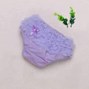 2Pcs Ruffle Cotton Baby Bloomers Newborn Girls Solid Infant Baby Shorts Diaper Cover Summer Style Purple Black White 0-2 year-PS107-13-18 months-JadeMoghul Inc.