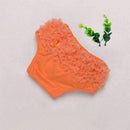 2Pcs Ruffle Cotton Baby Bloomers Newborn Girls Solid Infant Baby Shorts Diaper Cover Summer Style Purple Black White 0-2 year-PS114-0-3 months-JadeMoghul Inc.