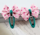 2pcs/Set Cute Hair Clips For Girls Glitter Rainbow Felt Fabric Flowers Hairpins Cat Ears Bunny Barrettes Kids Hair Accessories AExp