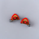 2pcs/Set Cute Hair Clips For Girls Glitter Rainbow Felt Fabric Flowers Hairpins Cat Ears Bunny Barrettes Kids Hair Accessories AExp