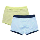 2Pcs/Lot Children's Teenager Underwear Colorful Boys Shorts Panties Soft Organic Cotton Baby Boy Stripes Kids Underwear 2-16y-2-4T-JadeMoghul Inc.