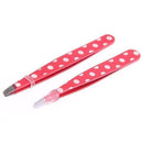 2Pcs/set New Women Lady Stainless Steel Hair Removal Eyebrow Tweezer Beauty Makeup Tools--JadeMoghul Inc.