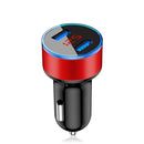 3.1A LED Display USB Phone Charger Car-Charger for Xiaomi Samsung For iPhone 11 Pro 7 8 Plus Mobile Phone Adapter Car Charger AExp