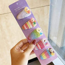 3/5pcs/Set New Girls Cute Rainbow Star Flower Hairpins Children Sweet Hair Clips Barrette Hair Ornament Fashion Hair Accessories AExp