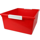 (3 EA) 12QT RED TATTLE TRAY W LABEL-Arts & Crafts-JadeMoghul Inc.