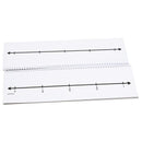 (3 EA) FRACTION NUMBER LINE FLIP-Learning Materials-JadeMoghul Inc.