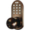 3-in-1 Remote Control & Touchpad Doorknob (Oil Rubbed Bronze)-Door Hardware & Accessories-JadeMoghul Inc.