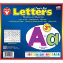 (3 PK) 3IN PUNCH OUT LETTERS-Arts & Crafts-JadeMoghul Inc.