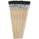 (3 PK) BRUSHES EASEL FLAT 3/4IN-Supplies-JadeMoghul Inc.
