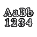 (3 PK) DESIGNER LETTERS CHALK IT UP-Learning Materials-JadeMoghul Inc.