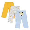 3-pack Unisex Printed and Plain Baby Pants-15301-3M-JadeMoghul Inc.