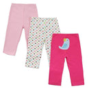 3-pack Unisex Printed and Plain Baby Pants-15301-3M-JadeMoghul Inc.
