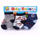 3 Pair/Lot Lovely Spring Autumn Baby Kids Socks Infant Girls Boys Soft Striped Floral Brand New Children newborn-2-JadeMoghul Inc.
