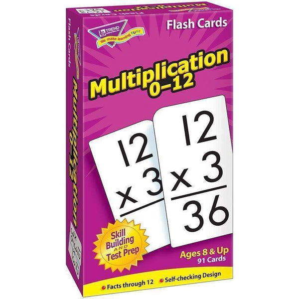 (3 PK) FLASH CARDS MULTIPLICATION-Learning Materials-JadeMoghul Inc.