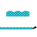 (3 Pk) Teal Polka Dots Magnetic-Learning Materials-JadeMoghul Inc.