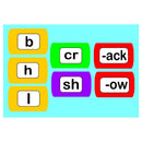 (3 Pk) Word Chunking Foam Magnets-Supplies-JadeMoghul Inc.