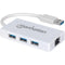 3-Port USB 3.0 Hub with Gigabit Ethernet Adapter-USB Peripherals & Accessories-JadeMoghul Inc.