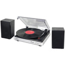 3-Speed Turntable with Stereo Speakers-Turntables-JadeMoghul Inc.