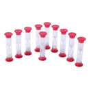 (3 ST) 1 MINUTE SAND TIMERS 10 PER-Toys & Games-JadeMoghul Inc.