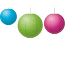 (3 St) Brights Paper Lanterns-Learning Materials-JadeMoghul Inc.