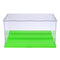 3 Steps Display Case/Box Dustproof ShowCase Gray Base For LEGO Blocks Acrylic Plastic Display Box Case 25.5X15.5X13.8cm 5 Colors-Green-JadeMoghul Inc.