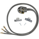 3-Wire Closed-Eyelet 30-Amp Dryer Cord, 4ft-Dryer Connection & Accessories-JadeMoghul Inc.