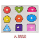 30cm Kid Early educational toys baby hand grasp wooden puzzle toy alphabet and digit learning education child wood jigsaw toy-A3005-JadeMoghul Inc.