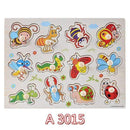 30cm Kid Early educational toys baby hand grasp wooden puzzle toy alphabet and digit learning education child wood jigsaw toy-A3015-JadeMoghul Inc.