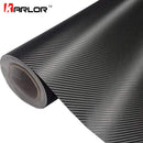 30cmx127cm 3D Carbon Fiber Vinyl Car Wrap Sheet Roll Film Car stickers and Decals Motorcycle Car Styling Accessories Automobiles JadeMoghul Inc. 