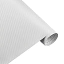 30cmx127cm 3D Carbon Fiber Vinyl Car Wrap Sheet Roll Film Car stickers and Decals Motorcycle Car Styling Accessories Automobiles JadeMoghul Inc.