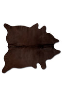 Cow Rug - 72" x 84" Chocolate, Cowhide - Rug