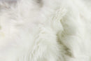 Off White Rug - 60" x 72" x 1.5" Off White, Faux Sheepskin - Area Rug
