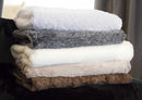 Faux Fur Throw - 50" x 70" x 2" Wolf, Faux - Throw