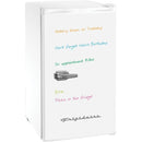 3.2 Cubic-ft Eraser Board Mini Fridge (White)-Refrigerators, Freezers & Keg Coolers-JadeMoghul Inc.