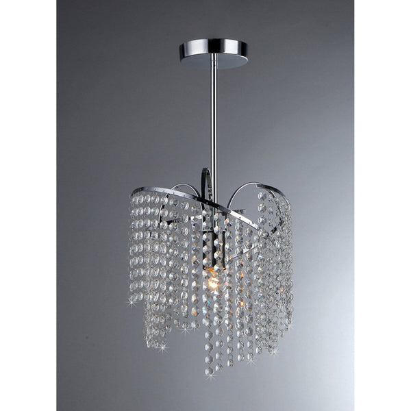 Dining Room Chandeliers - Ann 1-light Crystal Chandelier