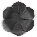 Apartment Decor - 10.75" X 1.75" X 11.75" Dark Teal Flower