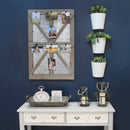 Apartment Decor - 8.25" X 4.25" X 36.5" 3Pcs White Multi-Functional Buckets