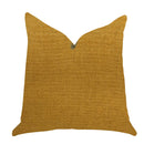 Decorative Pillows - Luxury Throw Pillow in Gold Double sided 20" x 20"