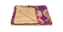 Cheap Throw Blankets - 50" x 70" Multicolored, Lovely Traditional, Kantha - Throw