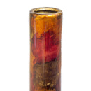Gold Vase - 5'.5" X 5'.5" X 24" Gold, Copper, Brown Ceramic Floor Vase