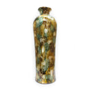 Large Floor Vase - 12" X 12" X 32" Brown Ceramic Floor Vase