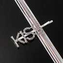 33 Style Headwear For Women Letter Hair Clip Girls Hair Accessories Fashion Charm Cute Rhinestone Gold Silver AExp