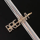 33 Style Headwear For Women Letter Hair Clip Girls Hair Accessories Fashion Charm Cute Rhinestone Gold Silver JadeMoghul Inc.