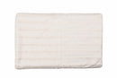 Quilted Throw - 50" x 70" x 2" Off White Faux Fur Throw