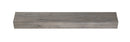 Fireplace Shelf - 60" Sophisticated Weathered Grey Wood Mantel Shelf