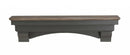 Fireplace Shelf - 72" Classic Distressed Cottage Wood Mantel Shelf